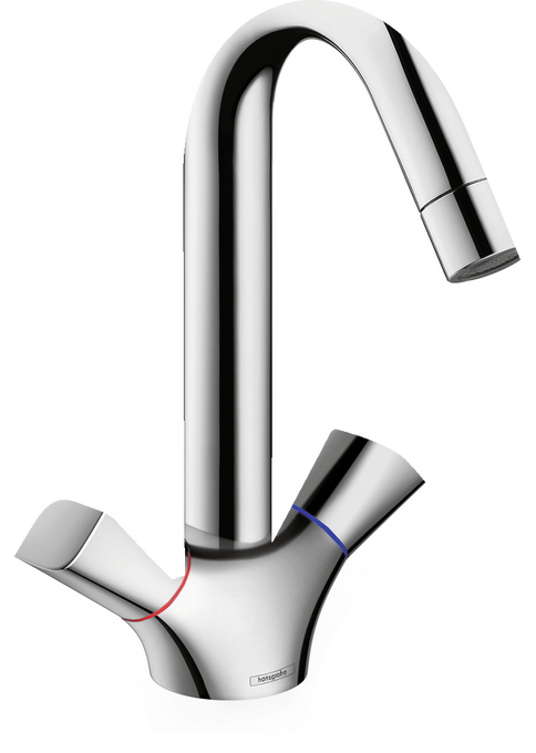 2-Griff Waschtischarmatur 150 mit Zugstangen-Ablaufgarnitur