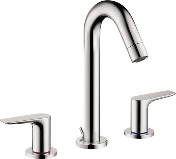 Widespread Faucet 150 with Pop-Up Drain, 1.2 GPM