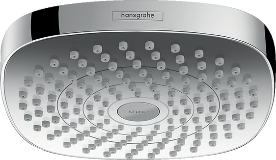 hansgrohe Croma Select S Showerpipe 180 2-Jet, 1.75 GPM - 04697001