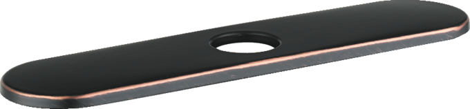 Base Plate for Single-Hole Kitchen Faucets, 10" Base Plate for Single-Hole Kitchen Faucets, 10"