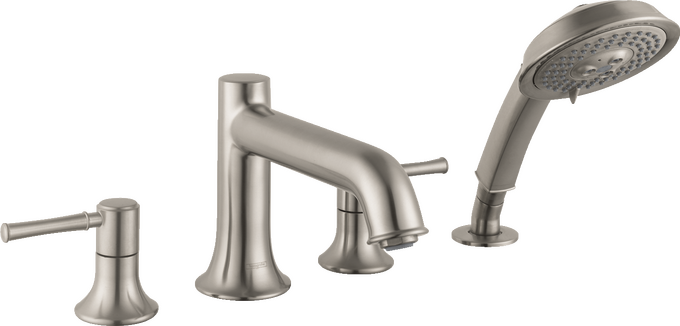 4-Hole Roman Tub Set Trim with 2.0 GPM Handshower
