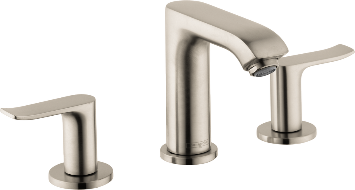 hansgrohe Hand sink faucets: Metris, Widespread Faucet 100 with Pop-Up ...