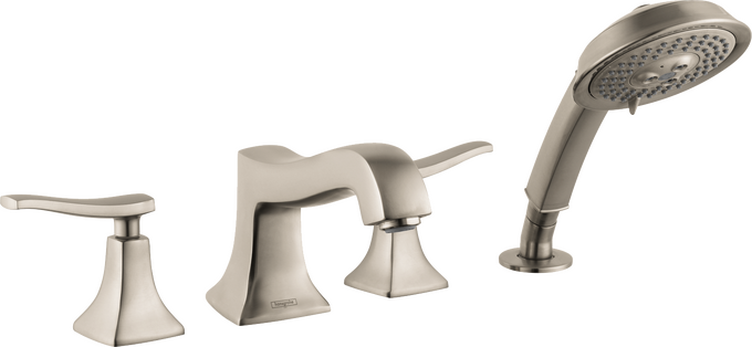 4-Hole Roman Tub Set Trim with 2.0 GPM Handshower