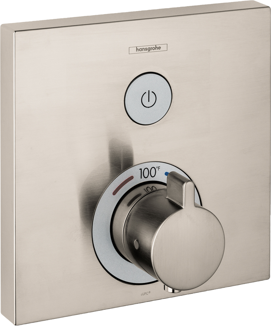 Set de finition pour mitigeur thermostatique ShowerSelect encastré avec 1 sortie