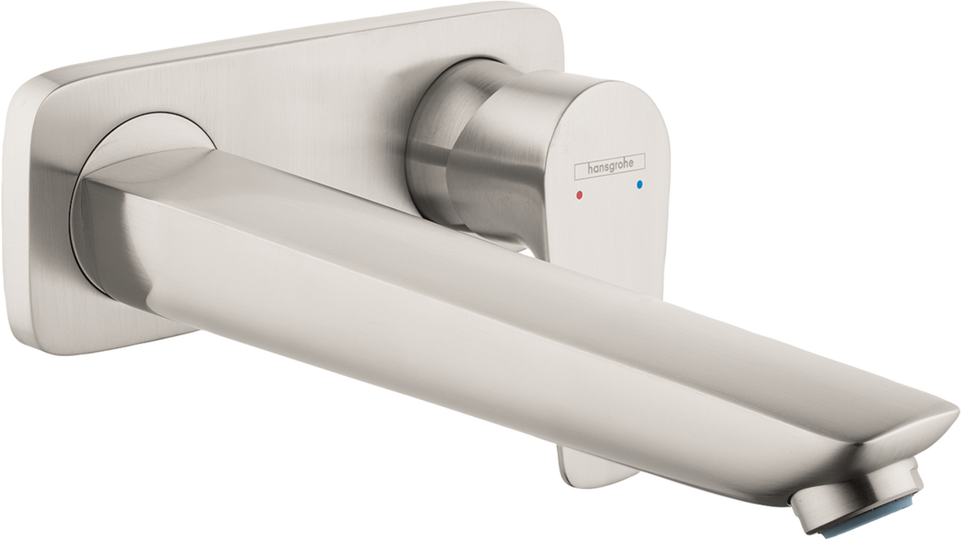 Single lever basin mixer for concealed installation wall-mounted with spout 22