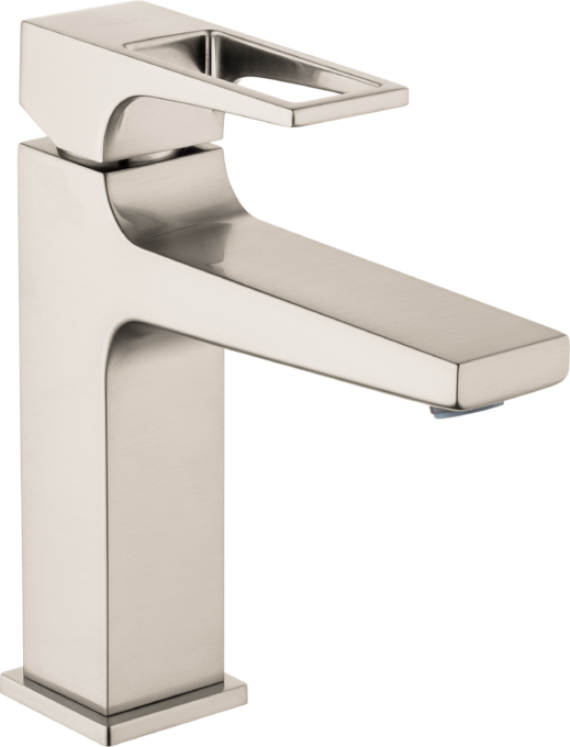 Single-Hole Faucet 110 with Loop Handle and Pop-Up Drain