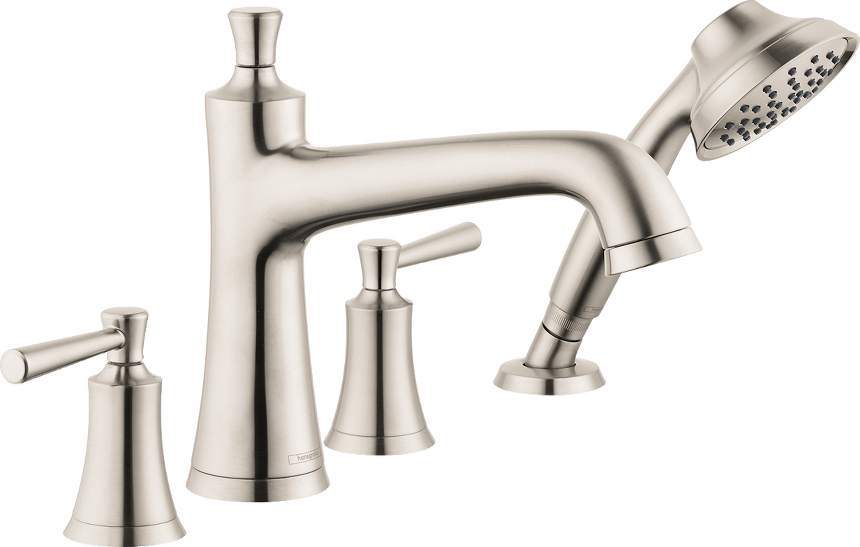 4-Hole Roman Tub Set Trim with 1.75 GPM Handshower