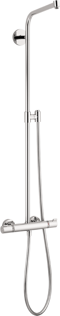 Showerpipe with thermostat without shower components Westin