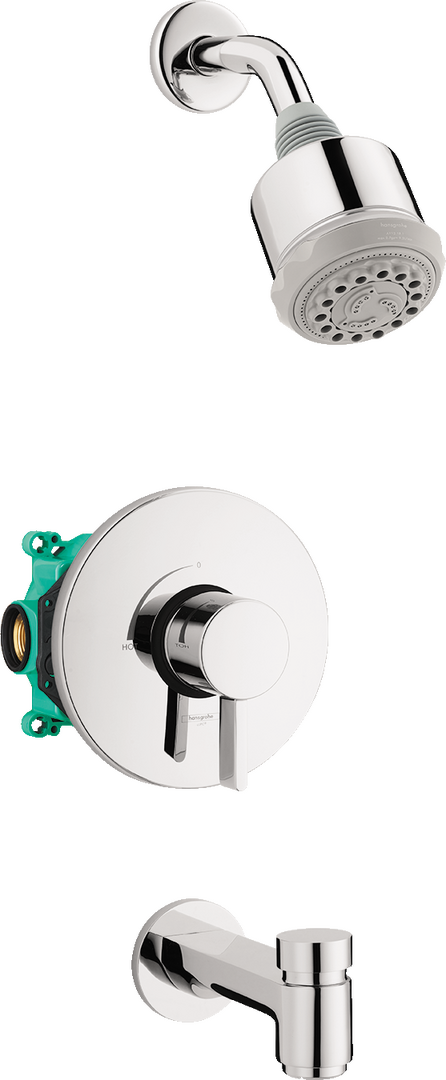 Pressure Balance Tub/Shower Set with Rough