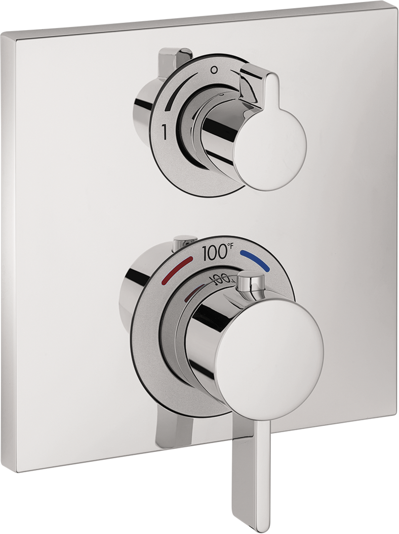 Thermostatic Trim with Volume Control and Diverter