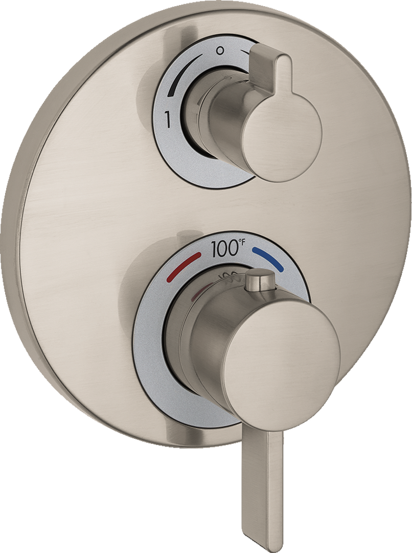 Thermostatic Trim with Volume Control and Diverter
