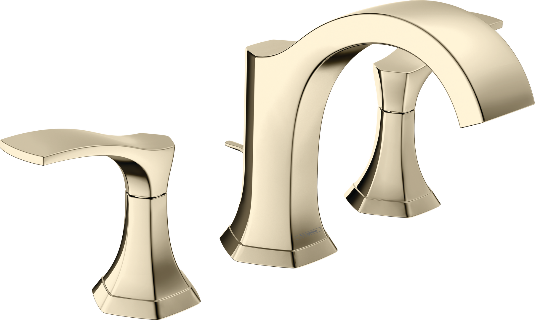 Widespread Faucet with Pop-Up Drain