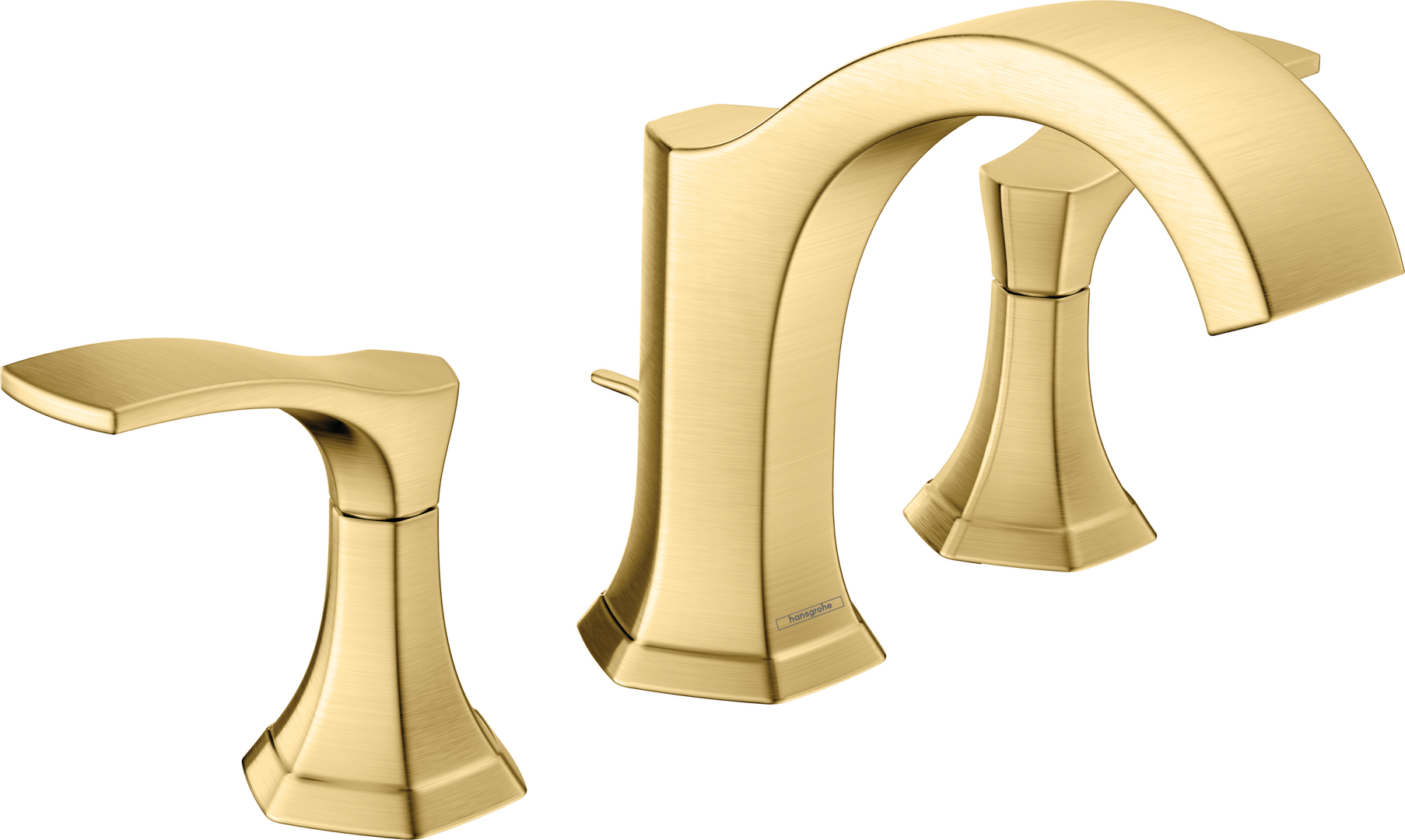 Widespread Faucet with Pop-Up Drain