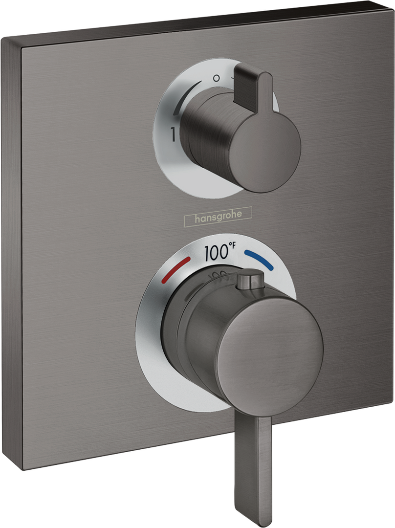 Thermostatic Trim with Volume Control and Diverter