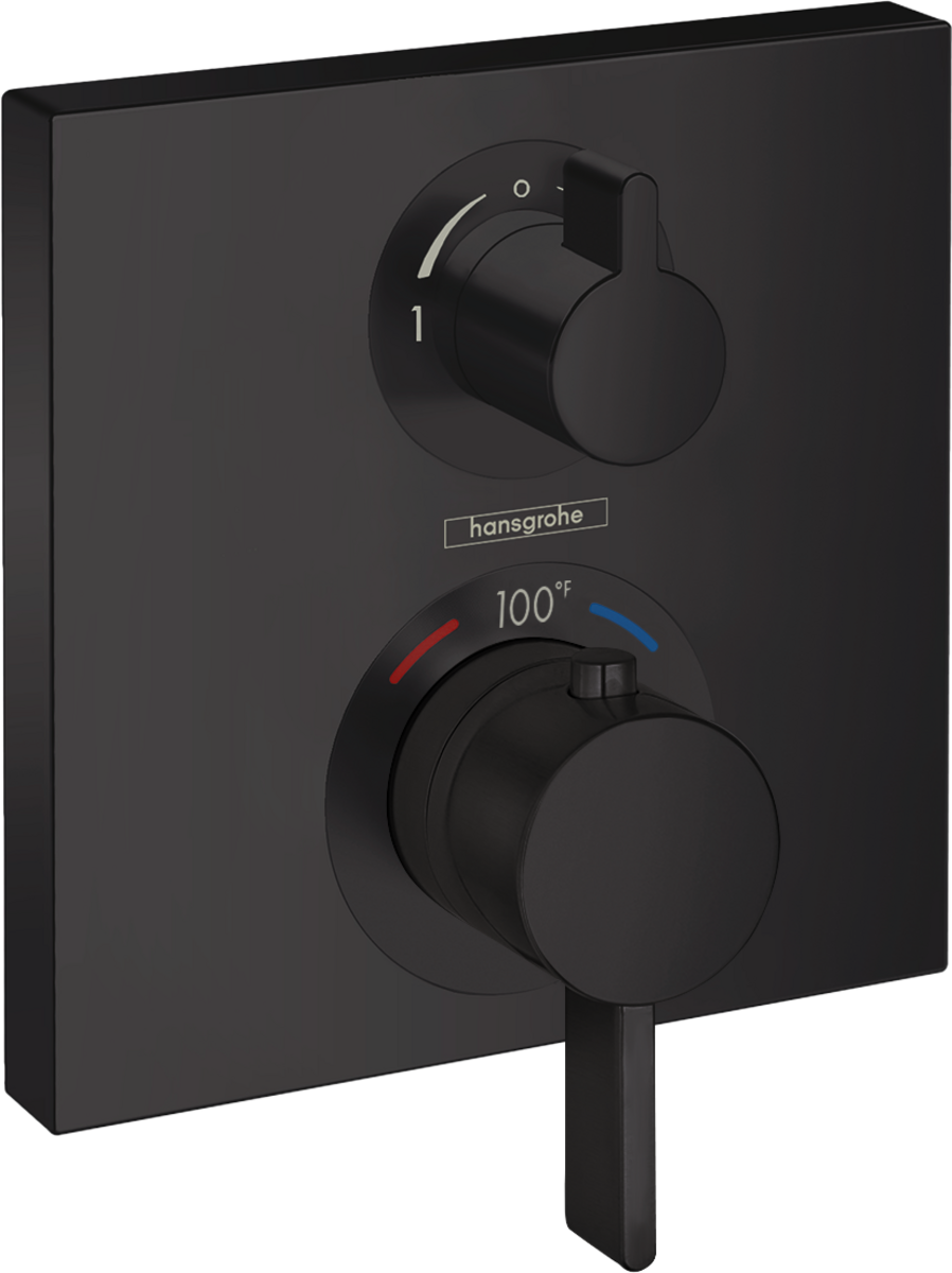 Thermostatic Trim with Volume Control and Diverter