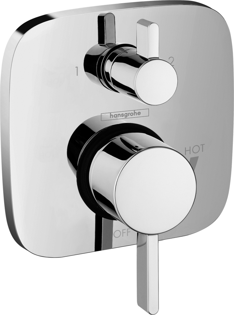 Pressure Balance Trim SoftSquare with Diverter