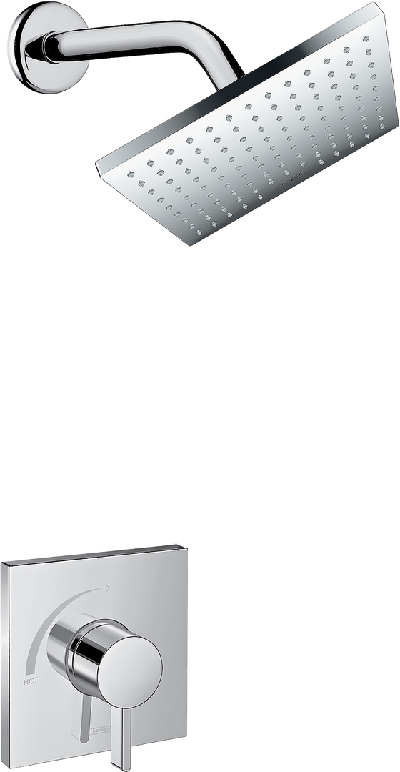 hansgrohe Complete shower bundles Vernis Shape, Pressure Balance