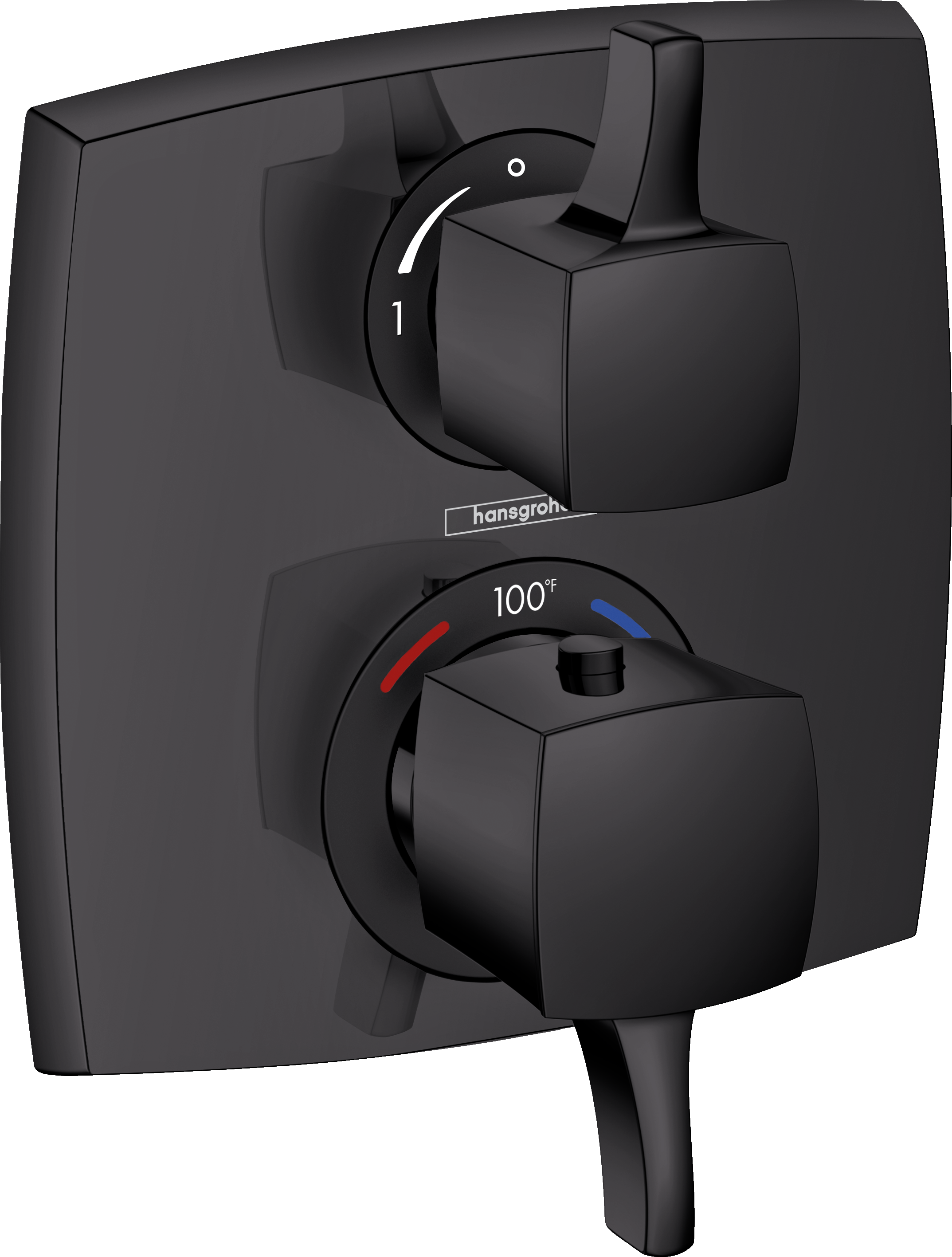 Thermostatic Trim with Volume Control and Diverter