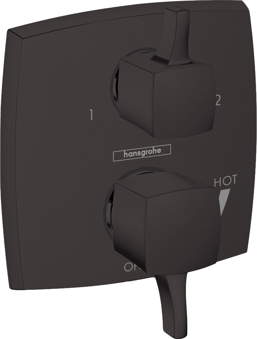 Pressure Balance Trim Classic Square with Diverter