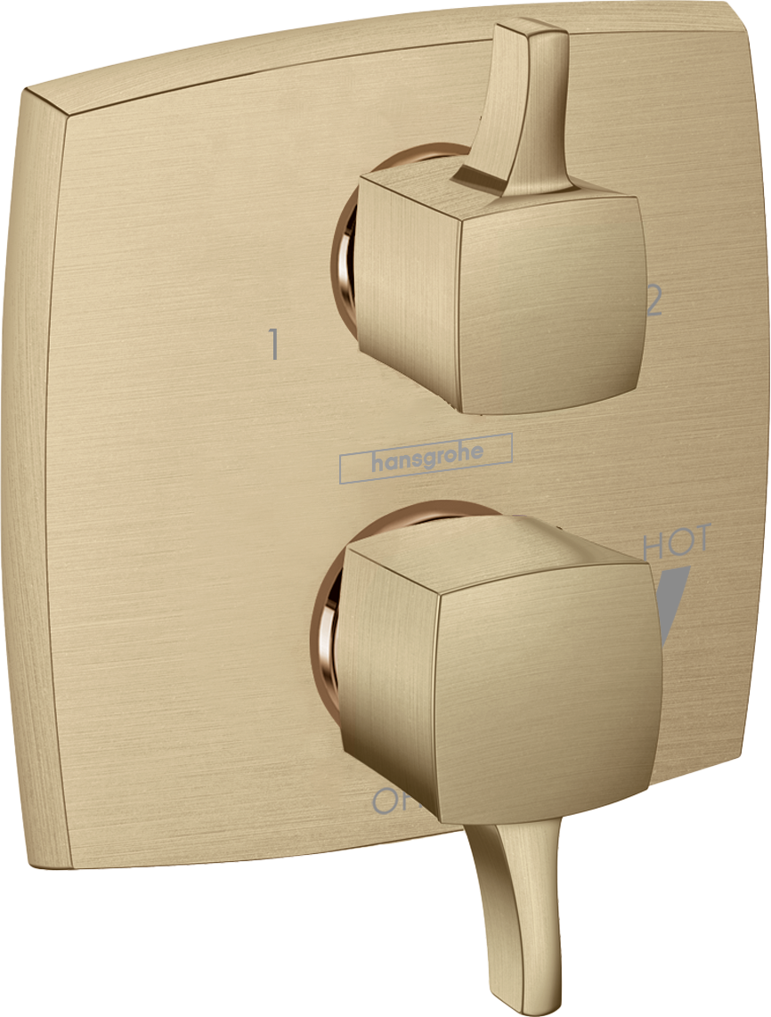 Pressure Balance Trim Classic Square with Diverter