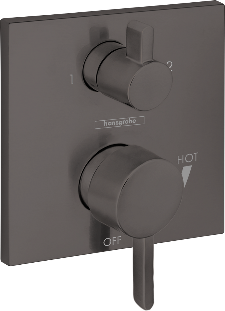 Pressure Balance Trim S Square with Diverter