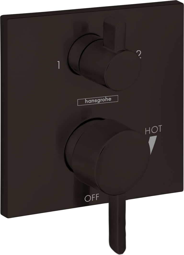 Pressure Balance Trim S Square with Diverter