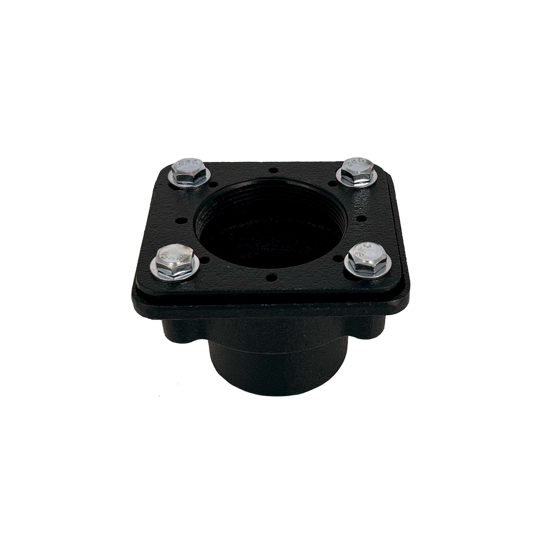Rectangular Clamp Drain 2" Cast Iron