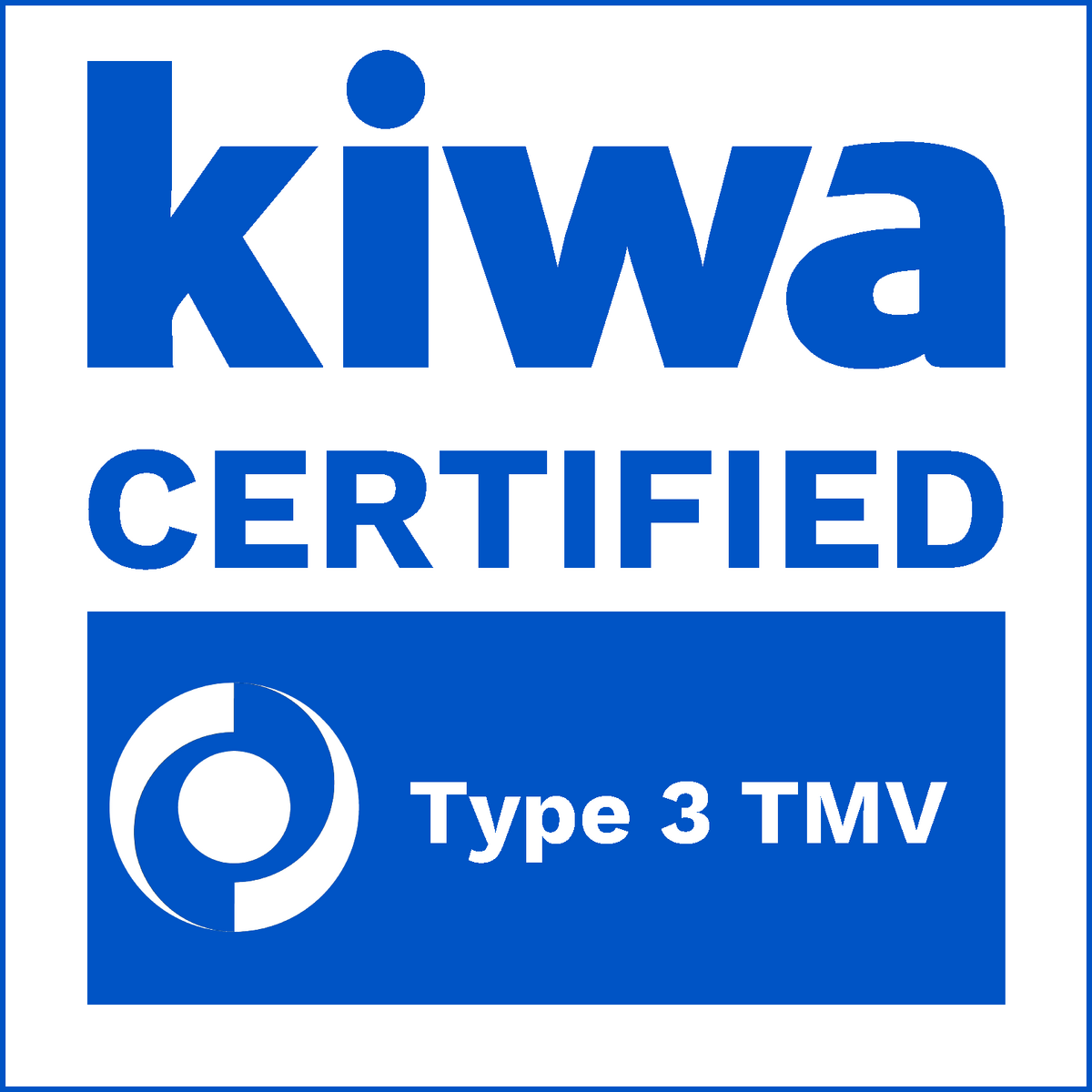 TMV3 -  A thermostatic mixing valve with enhanced thermal performance, complying with NHS Estates requirements.