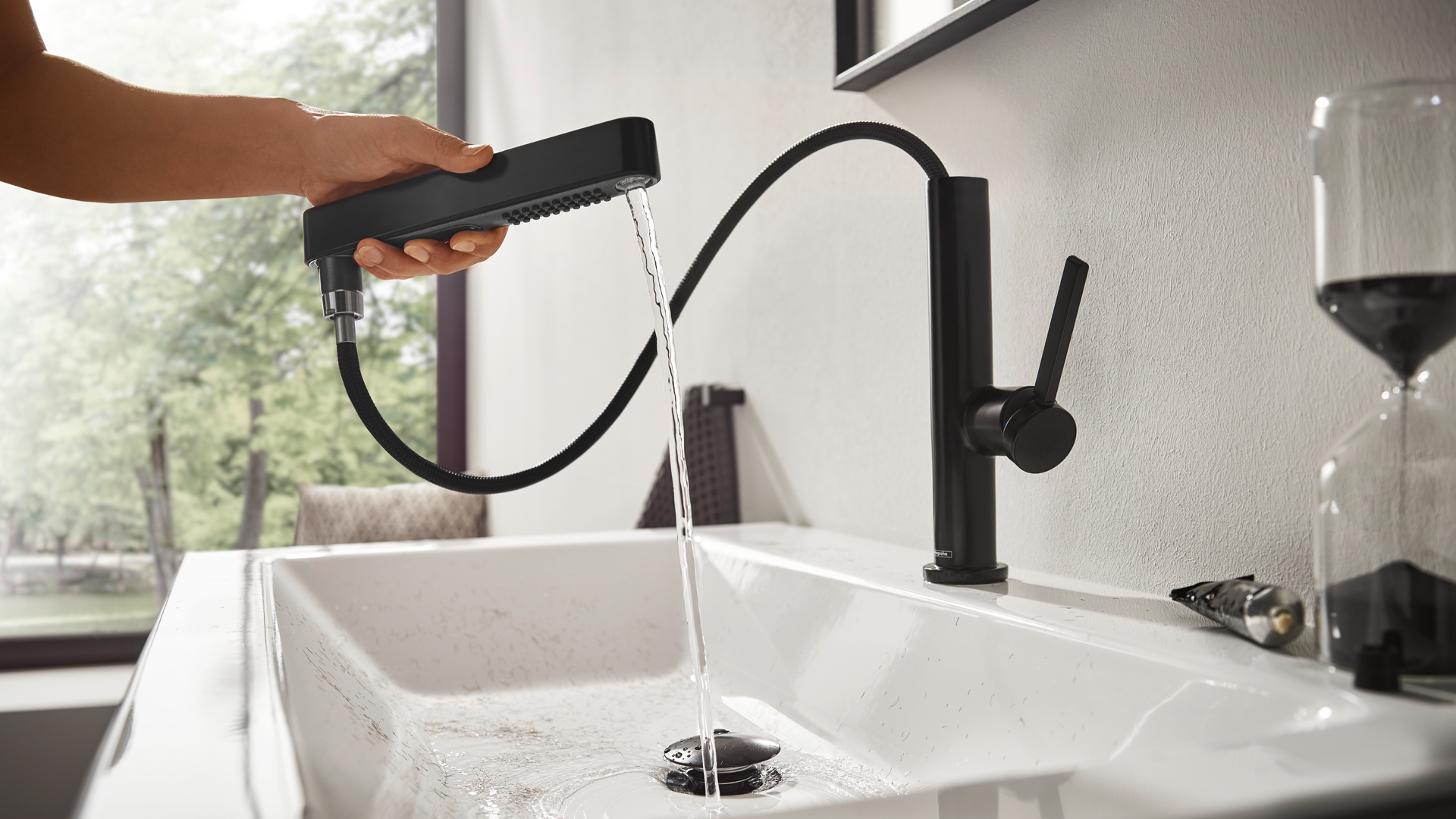 Pull out: Pull-out faucet spout