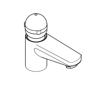 AXOR Griff Uno für Waschtisch-/Bidet- und Küchenmischer schwarz · 13290610  · Ersatzteile ·