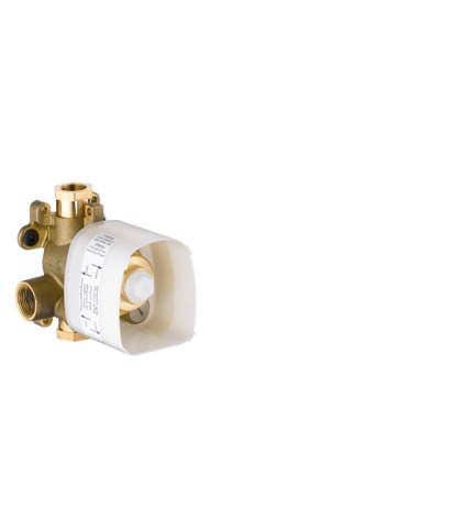 Basic set for thermostatic module 120/120 for concealed installation