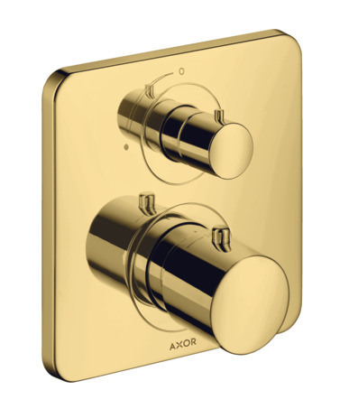 AXOR Citterio M Shower mixers: 1 function, Polished Gold Optic, 34705990