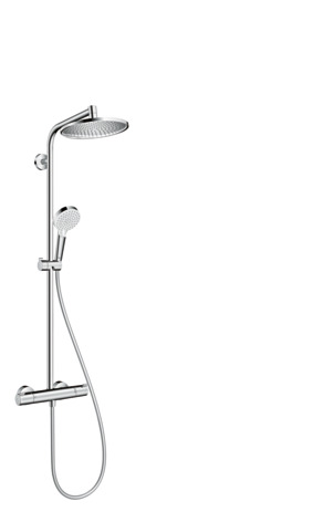Showerpipe 240 1jet EcoSmart with thermostat