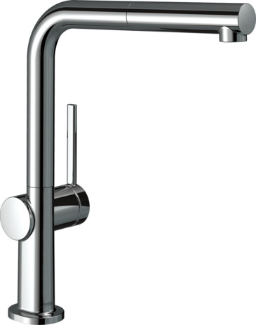 lever hansgrohe talis m54 extractible douchette mitigeur sbox 1jet