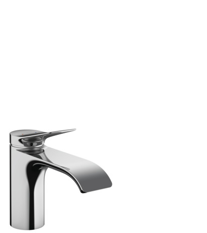 Single lever basin mixer 80 with pop-up waste set