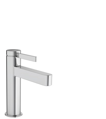 Single lever basin mixer 110 with push-open waste set