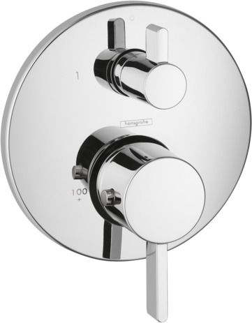 Ecostat Shower faucets: two-handle, 1 consumer, chrome, 04230000