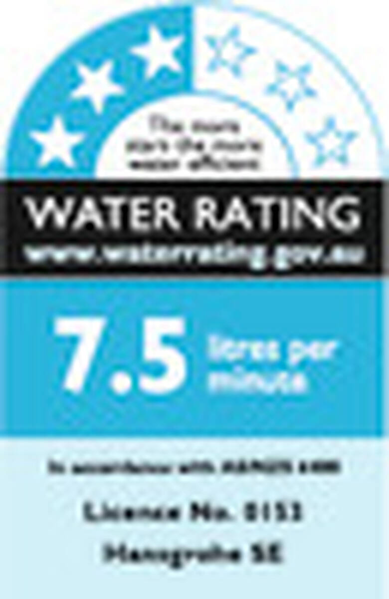 WELS 3 stars 7.5 lpm