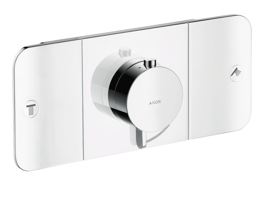 middag ethiek nevel AXOR One Shower mixers: 2 functions and 1 additional outlet, Chrome,  45712000