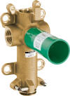 Basic set for shut-off valve for concealed installation
