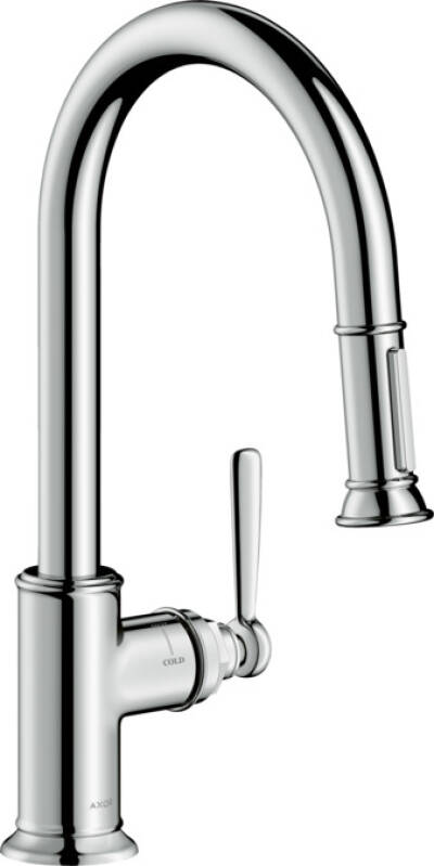 Single lever kitchen mixer 180 with pull-out spray