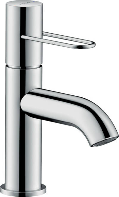 Single lever basin mixer 70 with loop handle and waste set