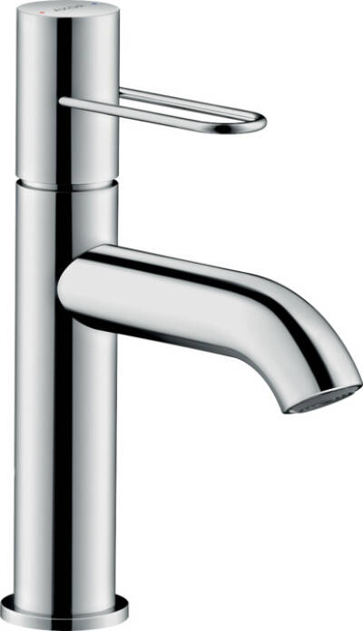 Single lever basin mixer 100 with loop handle and waste set