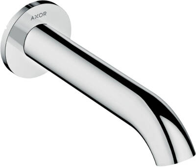 Bath spout curved