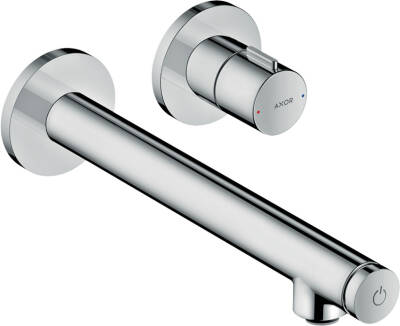Basin mixer for concealed installation wall-mounted Select with spout 221 mm
