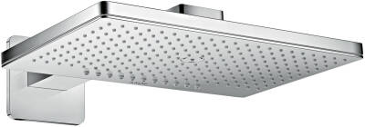 Overhead shower 460/300 2jet with shower arm and softcube escutcheon