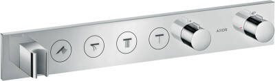 Thermostatic module Select 600/90 for concealed installation for 4 functions