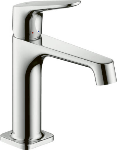 Single lever basin mixer 100 with pop-up waste set
