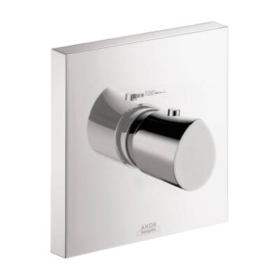 Thermostat for concealed installation with shut-off/ diverter valve