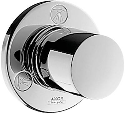 Shut-off/ diverter valve Trio/ Quattro for concealed installation